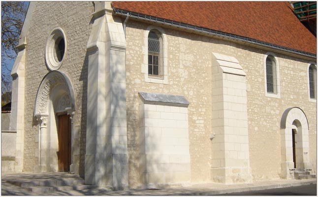 renovation église mouzay ravalement de facade avant travaux
