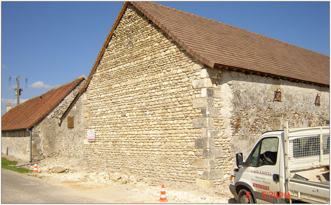 Travaux de restauration de maçonnerie traditionnelle